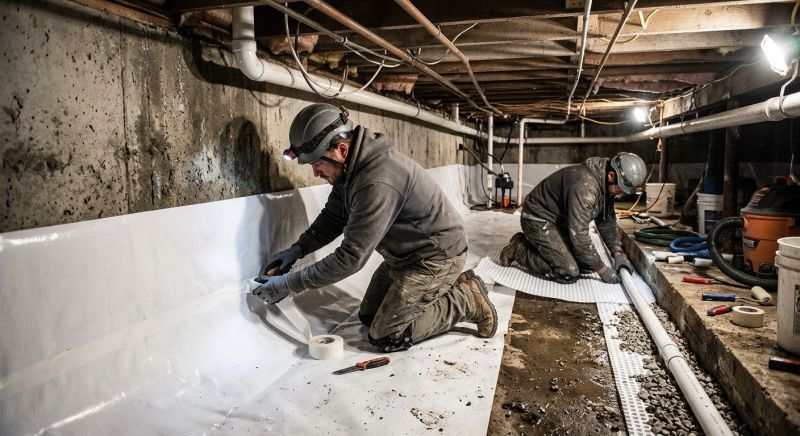 Crawlspace Waterproofing in Tuscaloosa, AL