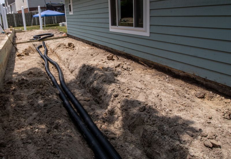 French Drain Piping