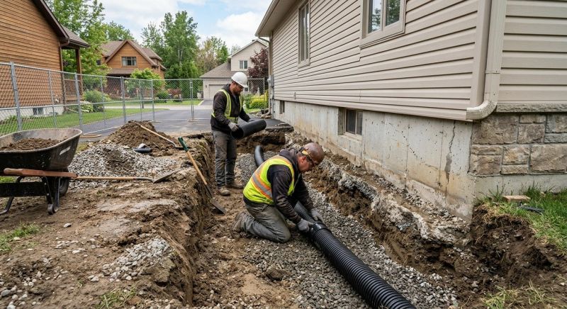 Porch Drainage Installation in Birmingham, AL