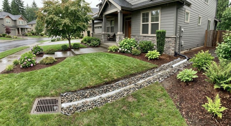 Rainwater Drain Installation in Tuscaloosa, AL