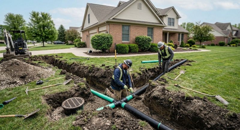 Stormwater Drainage Installation in Tuscaloosa, AL